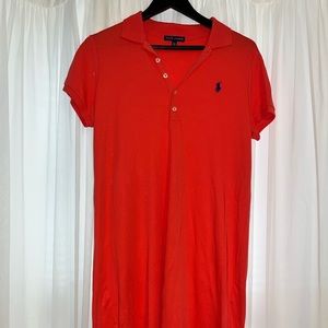 Ralph Lauren Salmon Polo Dress